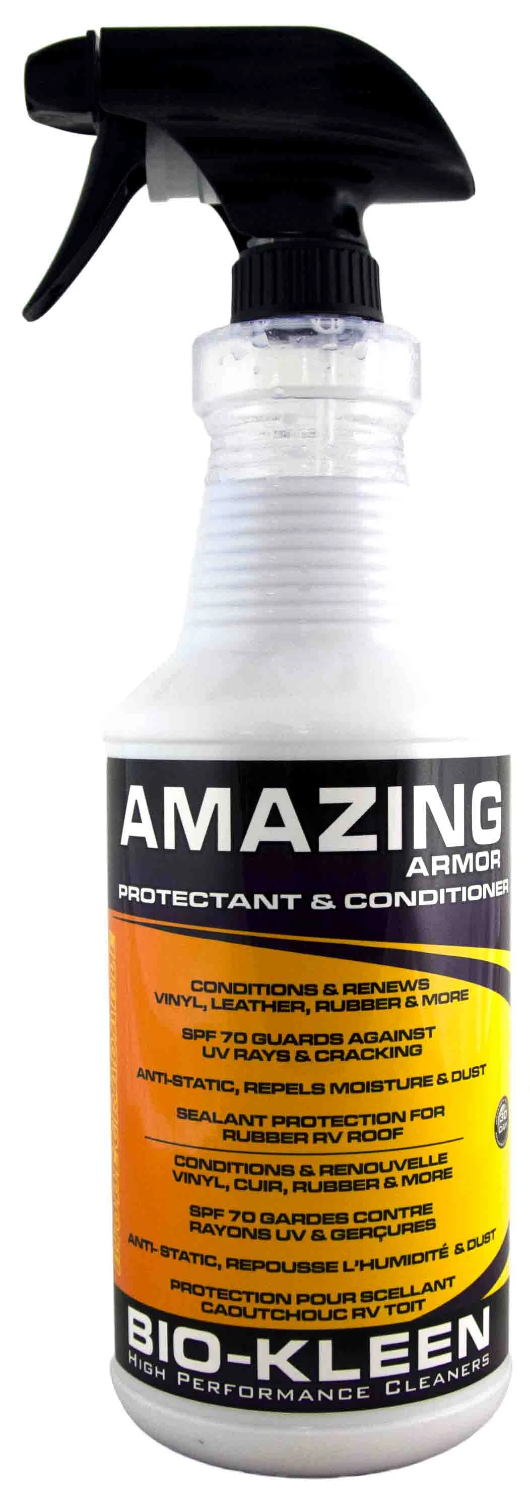 M00207 – BIO-KLEEN Vinyl Protectant, 32 Ounce Spray Bottle Single Use Protect Vinyl/ Rubber/ Leather Surface